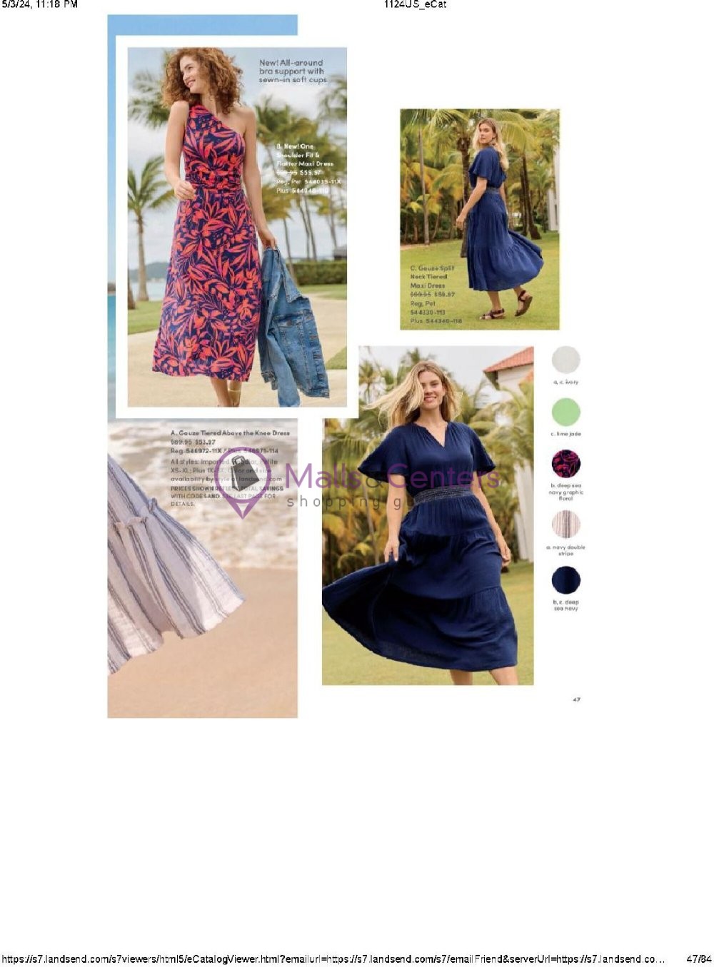 Weekly ad for Land's End valid: 05/01/2024 - 05/31/2024, page 47