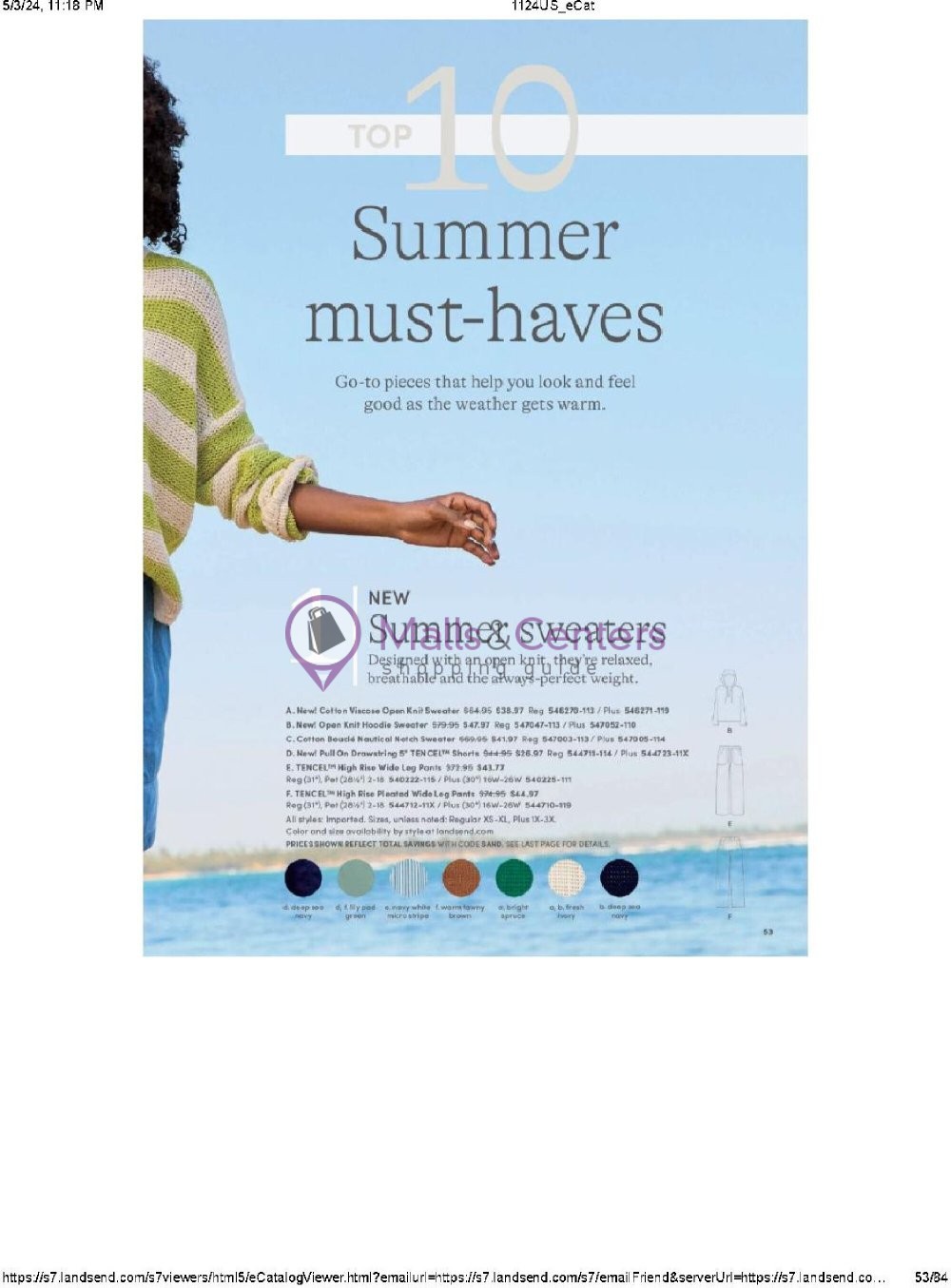Weekly ad for Land's End valid: 05/01/2024 - 05/31/2024, page 53
