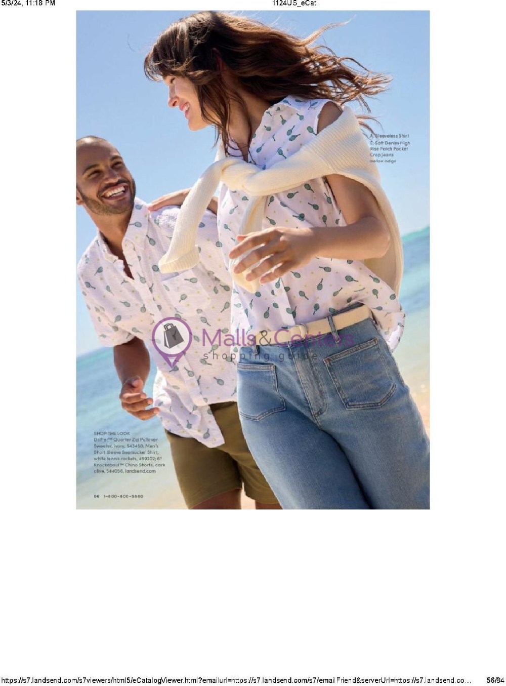 Weekly ad for Land's End valid: 05/01/2024 - 05/31/2024, page 56