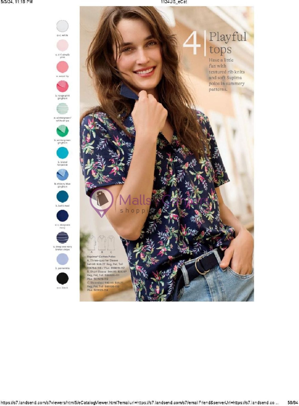 Weekly ad for Land's End valid: 05/01/2024 - 05/31/2024, page 58