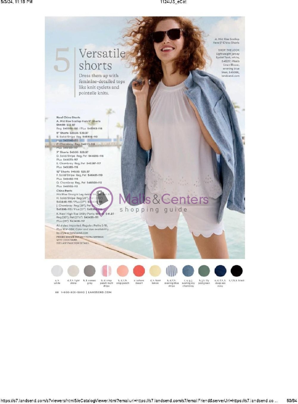 Weekly ad for Land's End valid: 05/01/2024 - 05/31/2024, page 60