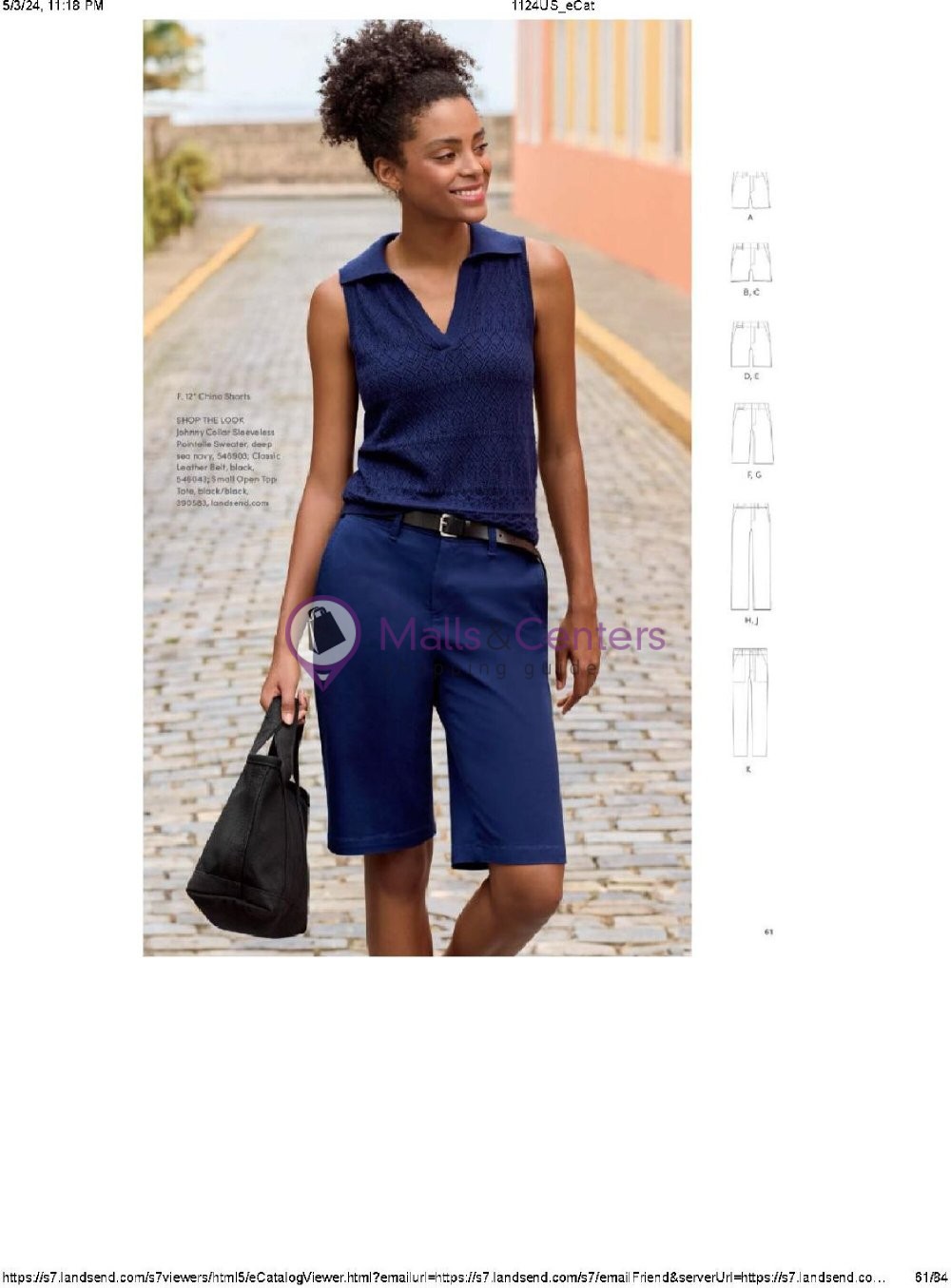 Weekly ad for Land's End valid: 05/01/2024 - 05/31/2024, page 61