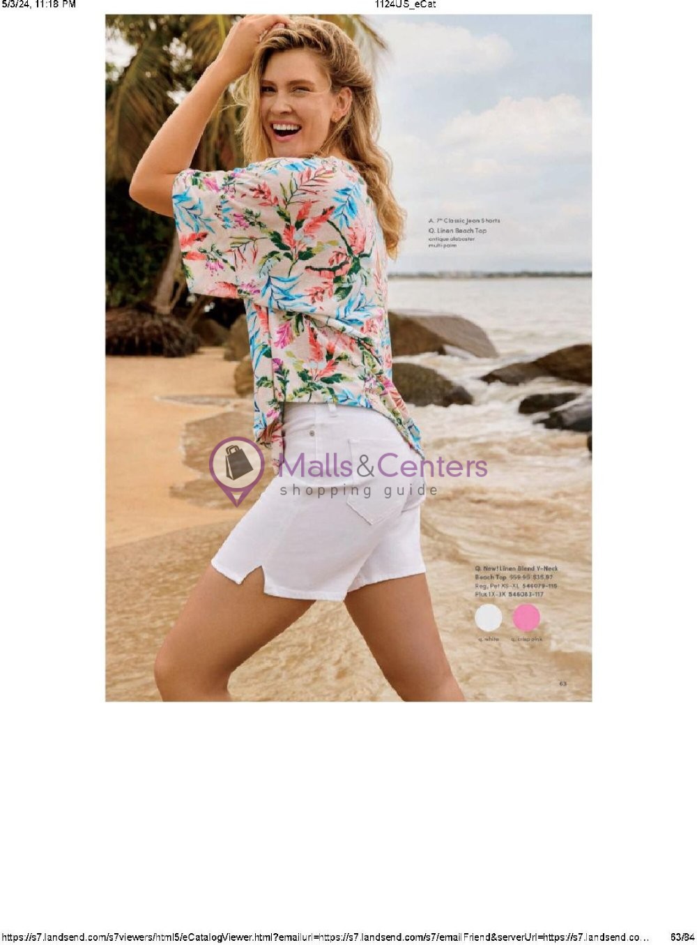 Weekly ad for Land's End valid: 05/01/2024 - 05/31/2024, page 63