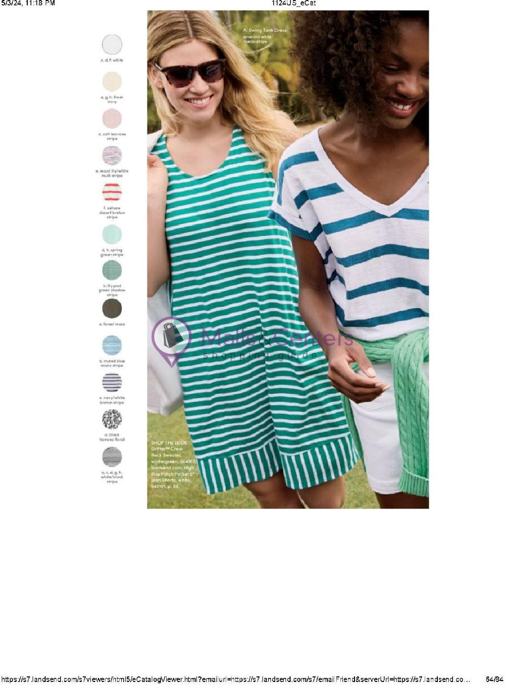 Weekly ad for Land's End valid: 05/01/2024 - 05/31/2024, page 64