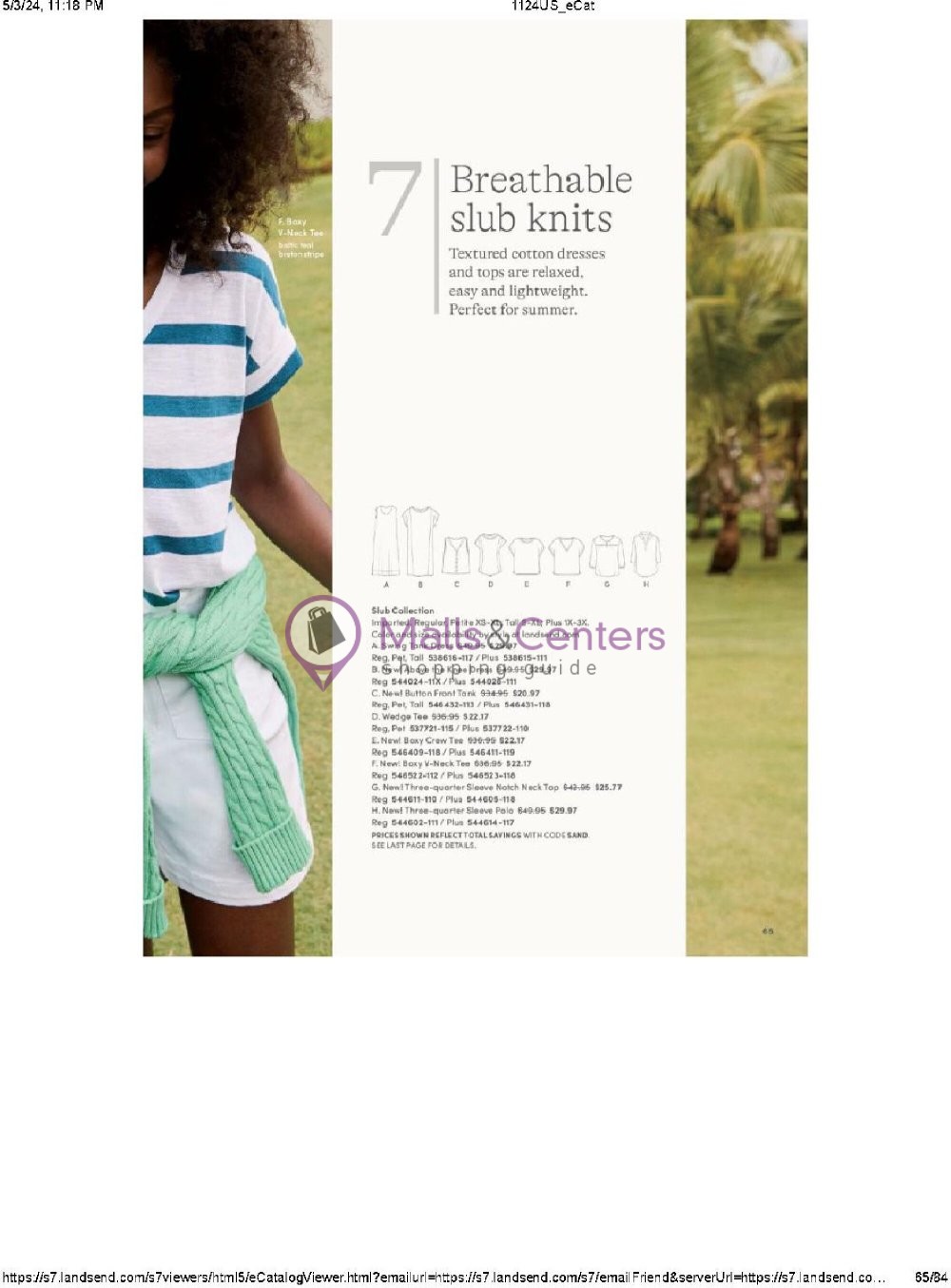Weekly ad for Land's End valid: 05/01/2024 - 05/31/2024, page 65