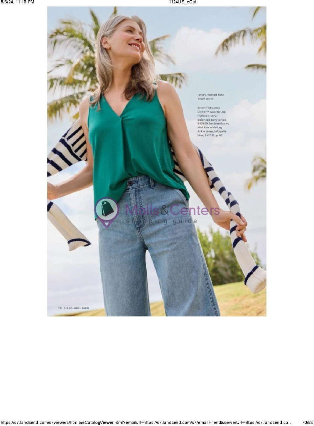 Weekly ad for Land's End valid: 05/01/2024 - 05/31/2024, page 70