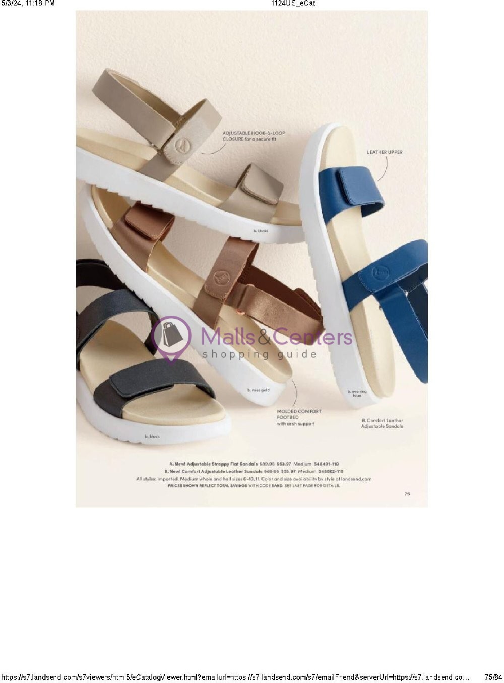 Weekly ad for Land's End valid: 05/01/2024 - 05/31/2024, page 75