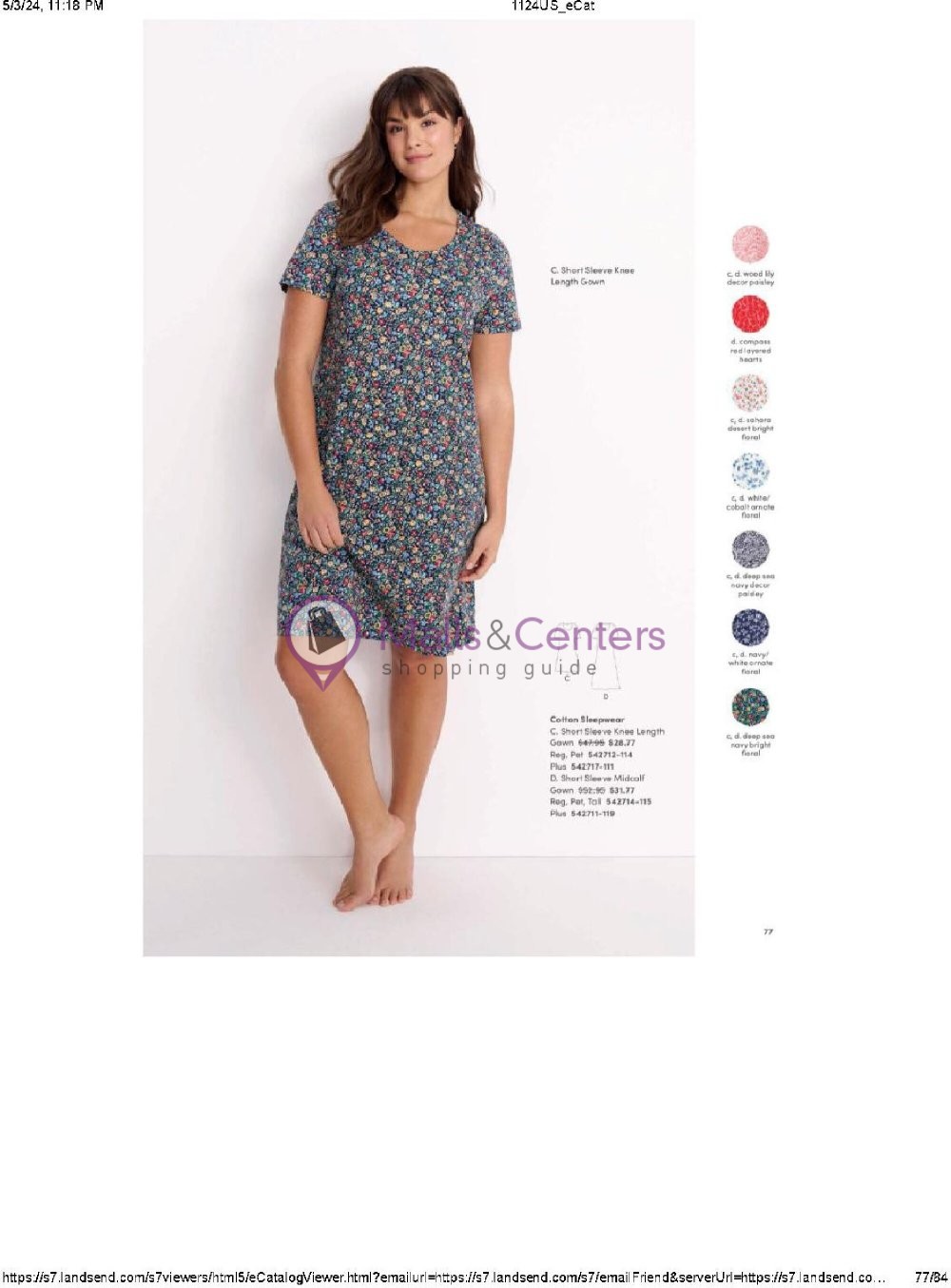 Weekly ad for Land's End valid: 05/01/2024 - 05/31/2024, page 77