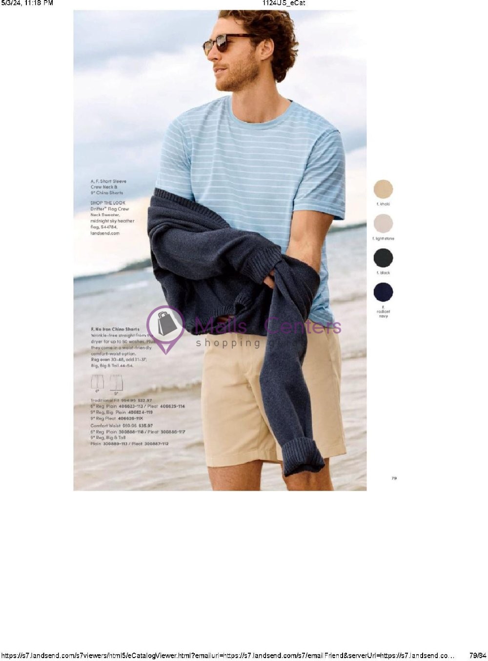 Weekly ad for Land's End valid: 05/01/2024 - 05/31/2024, page 79