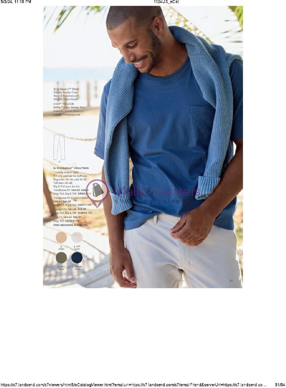 Weekly ad for Land's End valid: 05/01/2024 - 05/31/2024, page 81