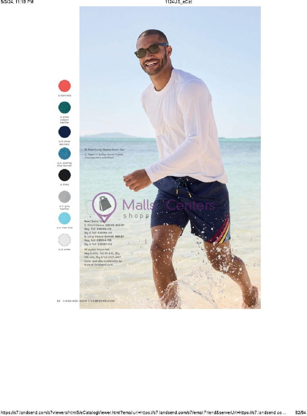 Weekly ad for Land's End valid: 05/01/2024 - 05/31/2024, page 82