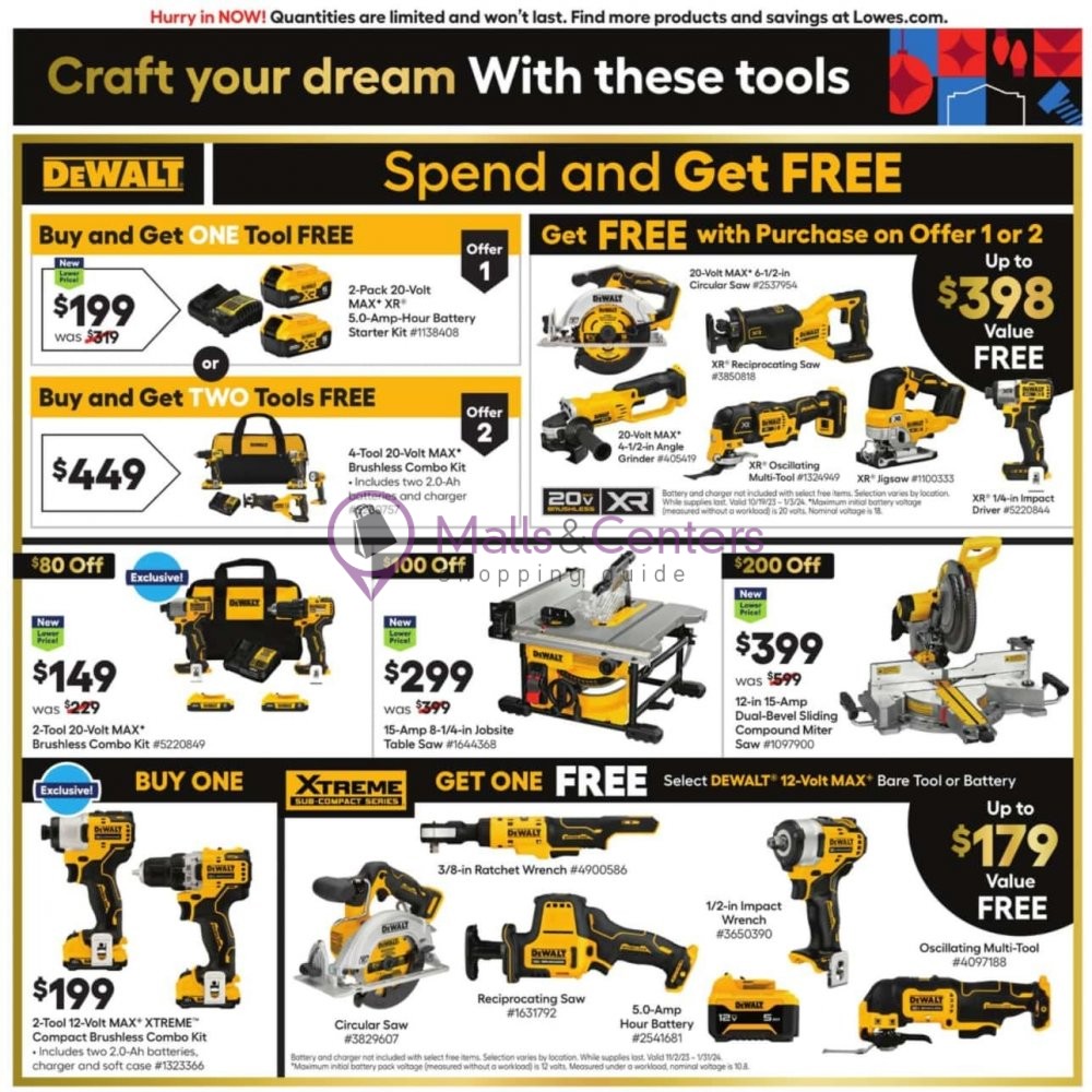 Weekly ad for Lowe's valid: 11/23/2023 - 11/29/2023, page 2