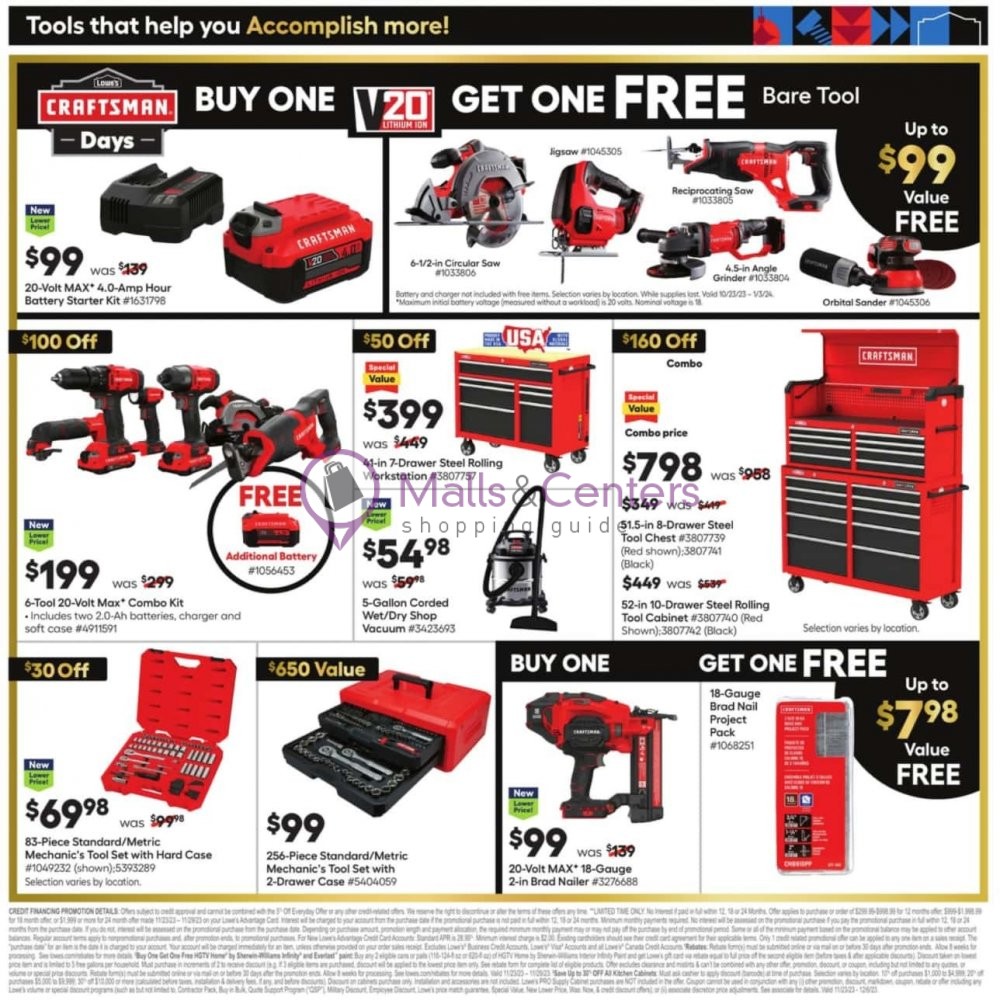 Weekly ad for Lowe's valid: 11/23/2023 - 11/29/2023, page 3