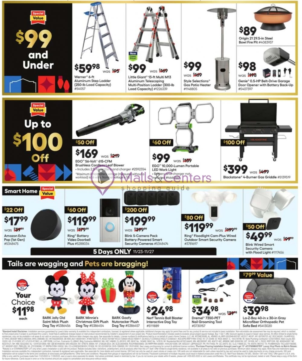 Weekly ad for Lowe's valid: 11/23/2023 - 11/29/2023, page 7
