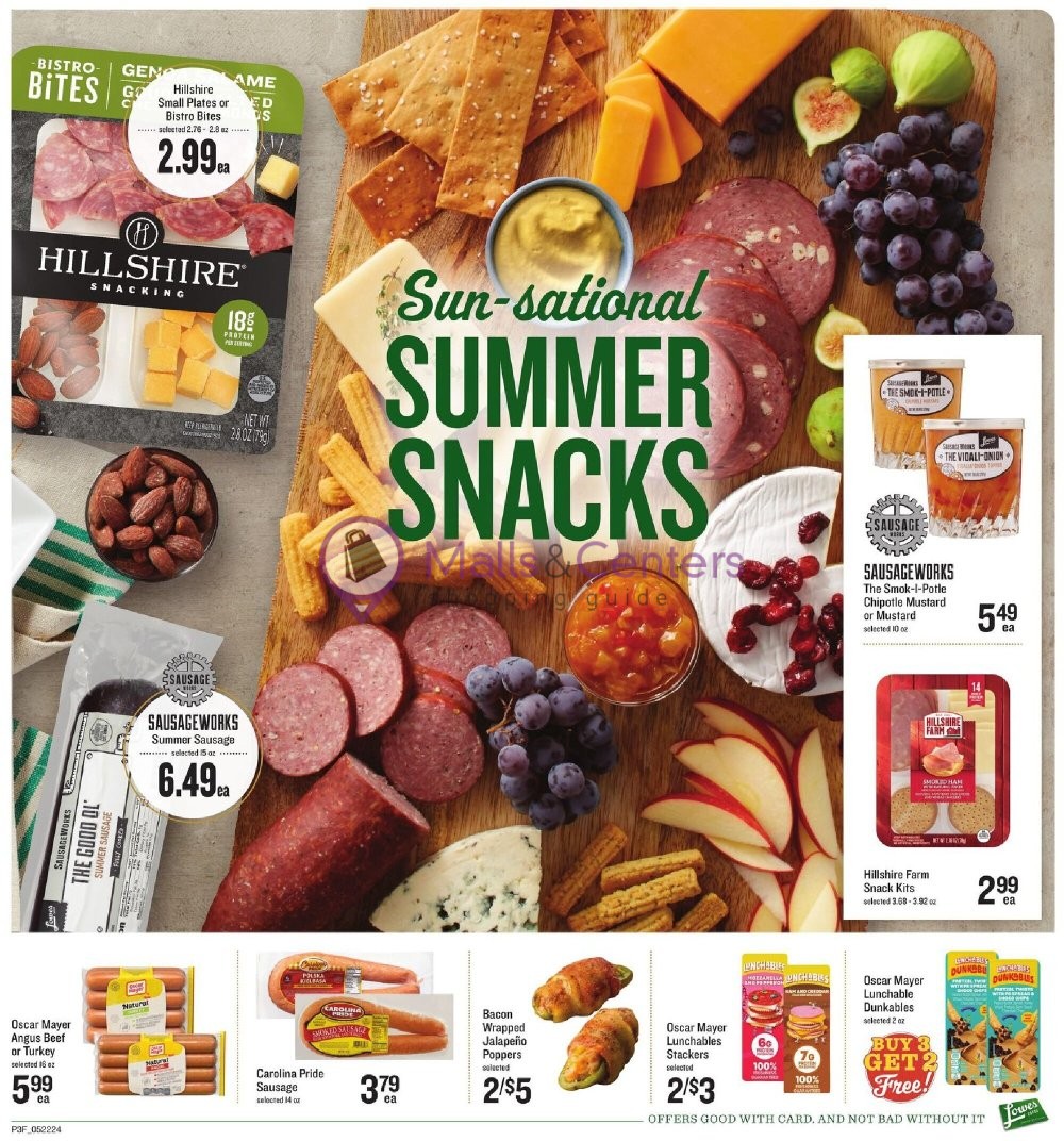 Weekly ad for Lowes Foods valid: 05/22/2024 - 06/11/2024, page 3