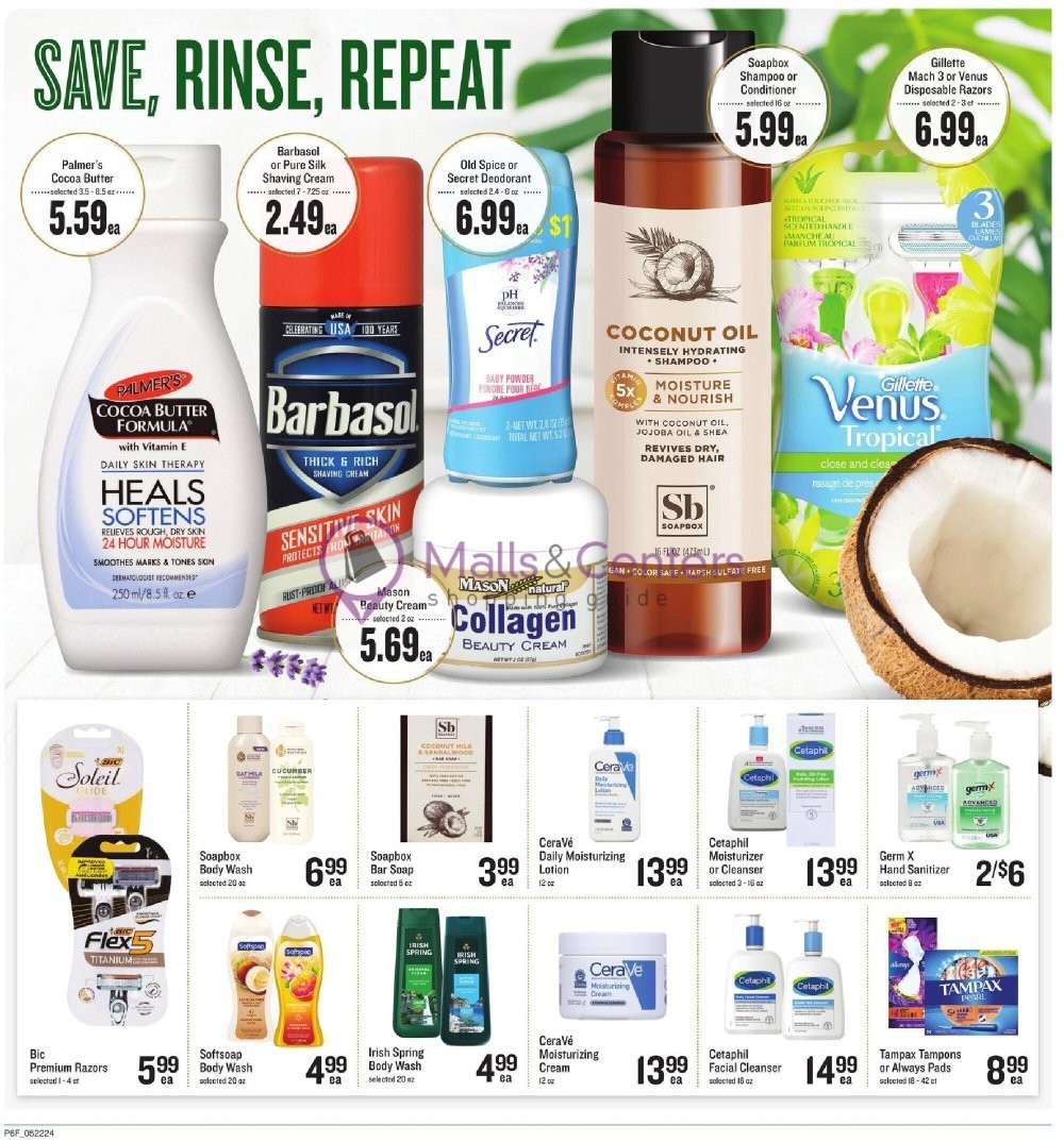Weekly ad for Lowes Foods valid: 05/22/2024 - 06/11/2024, page 6