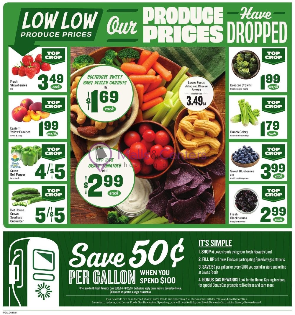 Weekly ad for Lowes Foods valid: 06/19/2024 - 06/25/2024, page 2