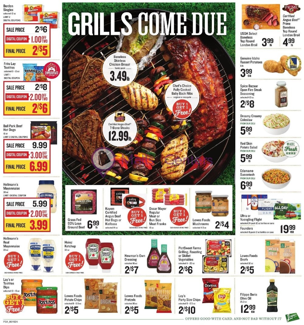 Weekly ad for Lowes Foods valid: 06/19/2024 - 06/25/2024, page 4