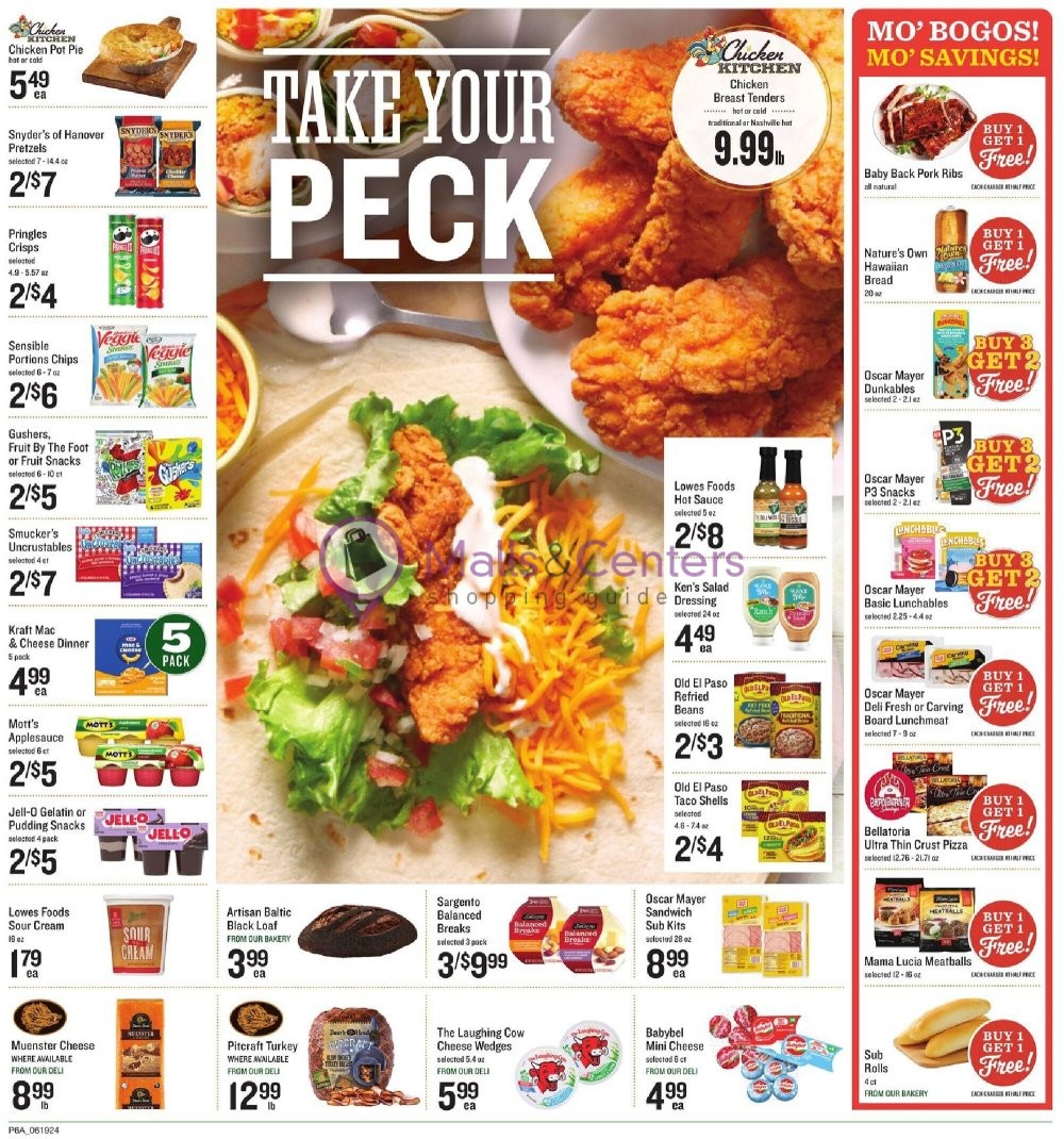 Weekly ad for Lowes Foods valid: 06/19/2024 - 06/25/2024, page 9