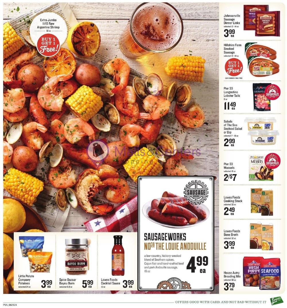 Weekly ad for Lowes Foods valid: 06/26/2024 - 07/04/2024, page 13