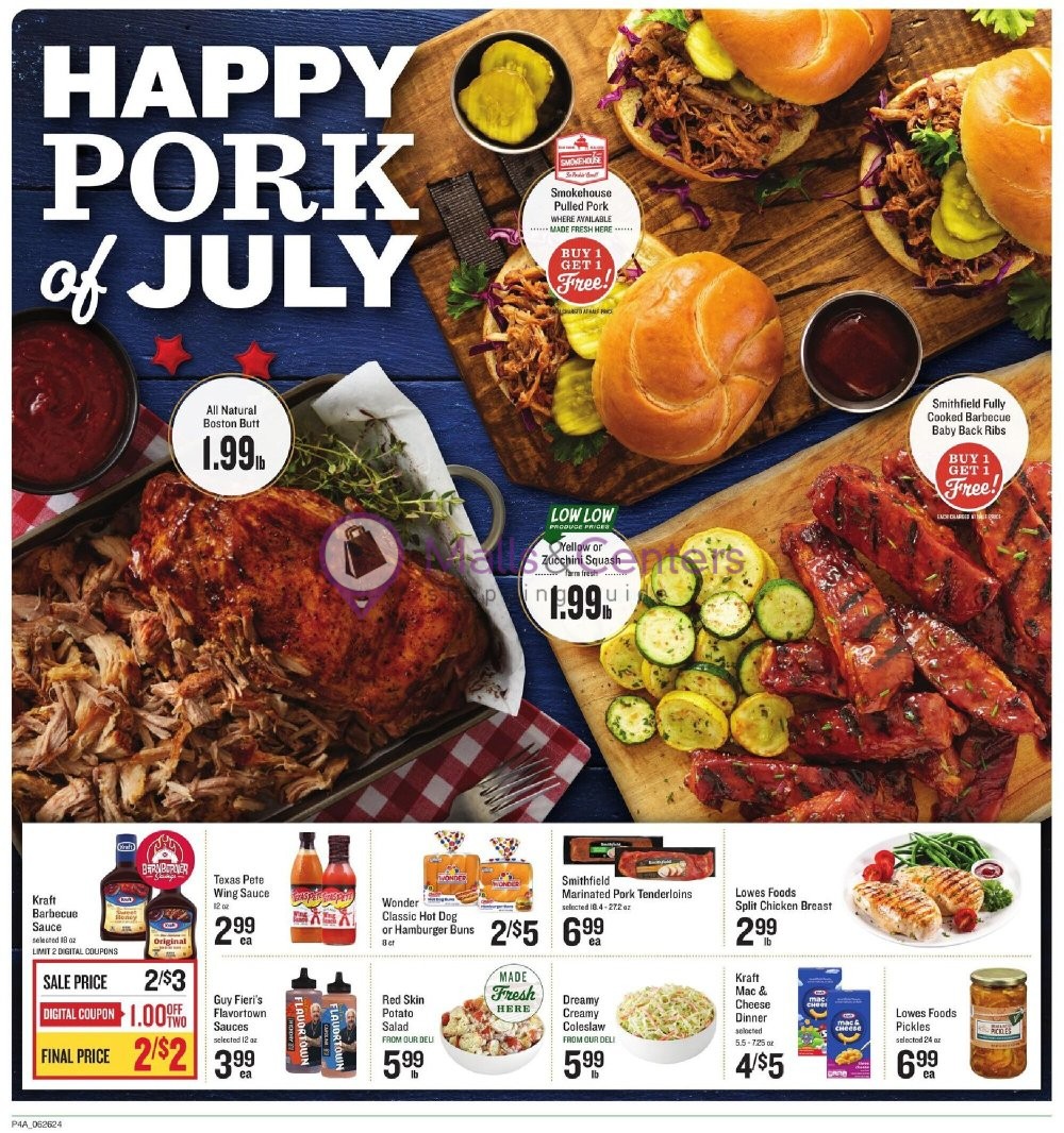 Weekly ad for Lowes Foods valid: 06/26/2024 - 07/04/2024, page 5