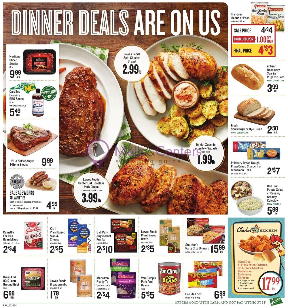 Weekly ad for Lowes Foods valid: 05/29/2024 - 06/04/2024, page 11
