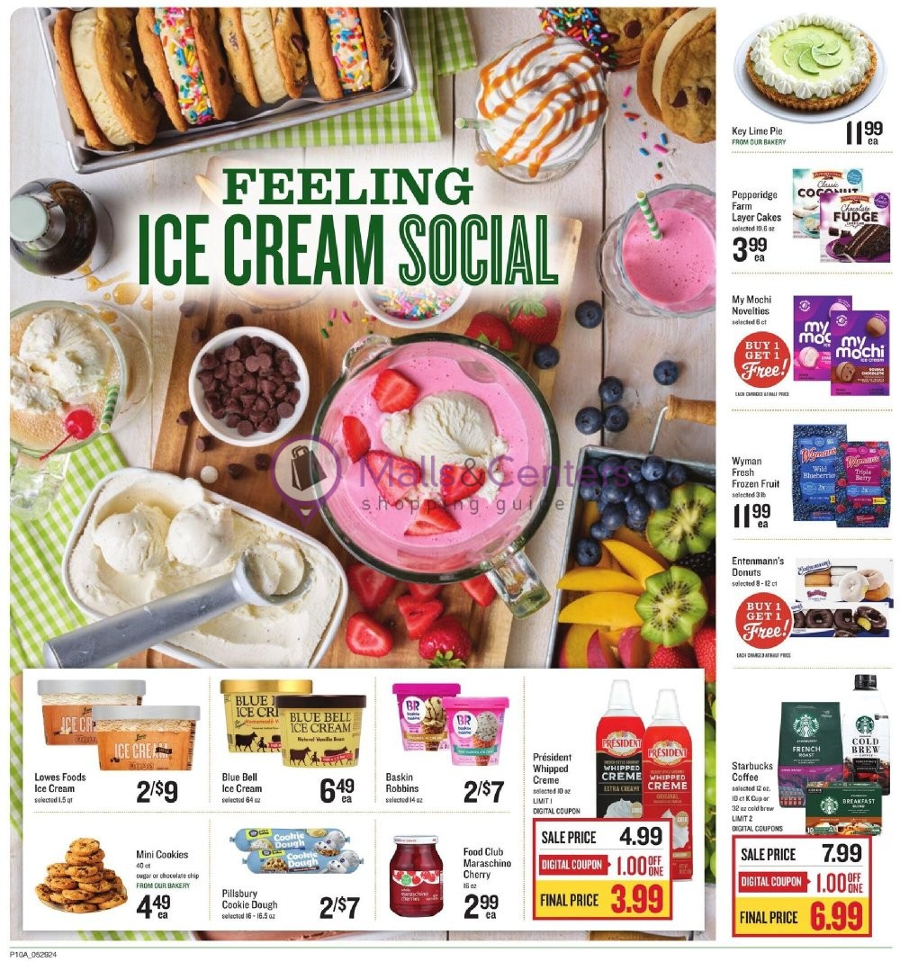 Weekly ad for Lowes Foods valid: 05/29/2024 - 06/04/2024, page 12