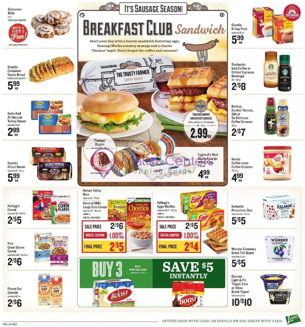 Lowes Foods Weekly Ad sales & flyers specials MallsCenters
