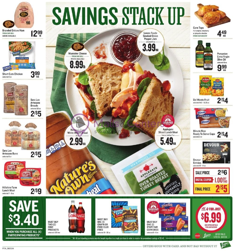 Weekly ad for Lowes Foods valid: 06/05/2024 - 06/11/2024, page 10