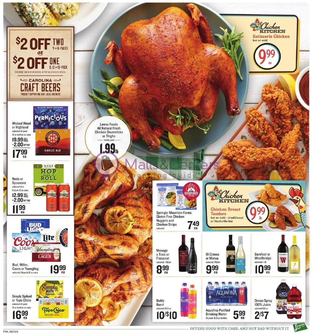 Weekly ad for Lowes Foods valid: 06/05/2024 - 06/11/2024, page 13