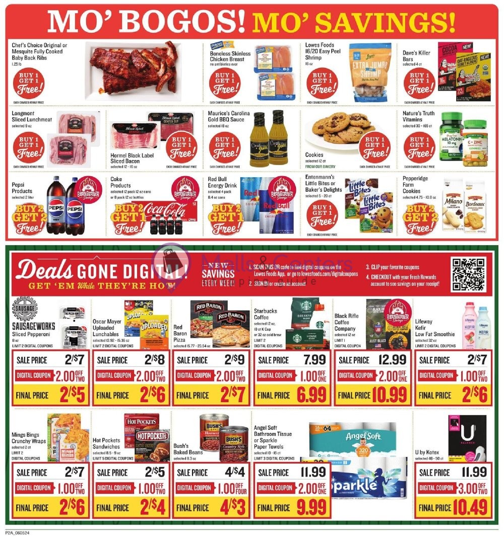 Weekly ad for Lowes Foods valid: 06/05/2024 - 06/11/2024, page 2