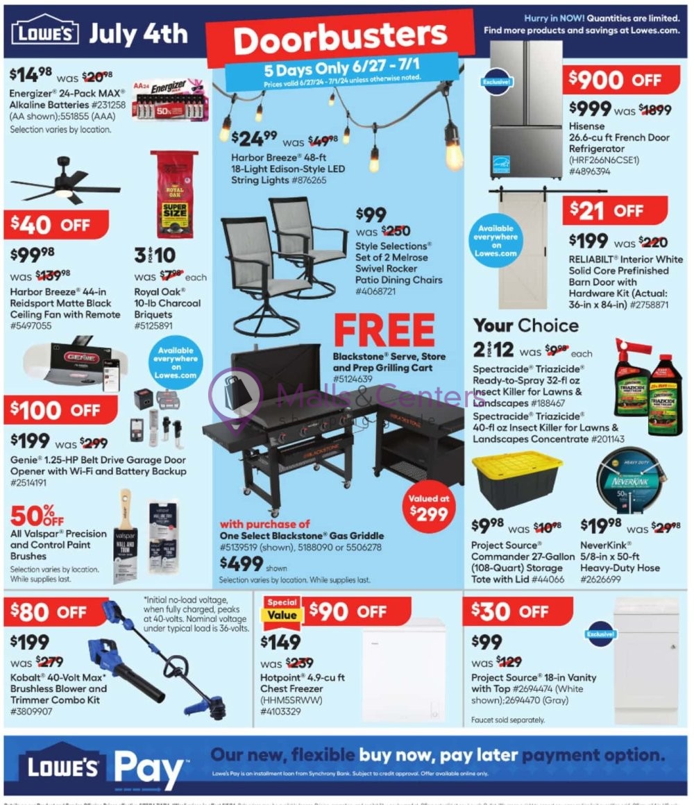 Weekly ad for Lowe's valid: 06/27/2024 - 07/01/2024, page 2
