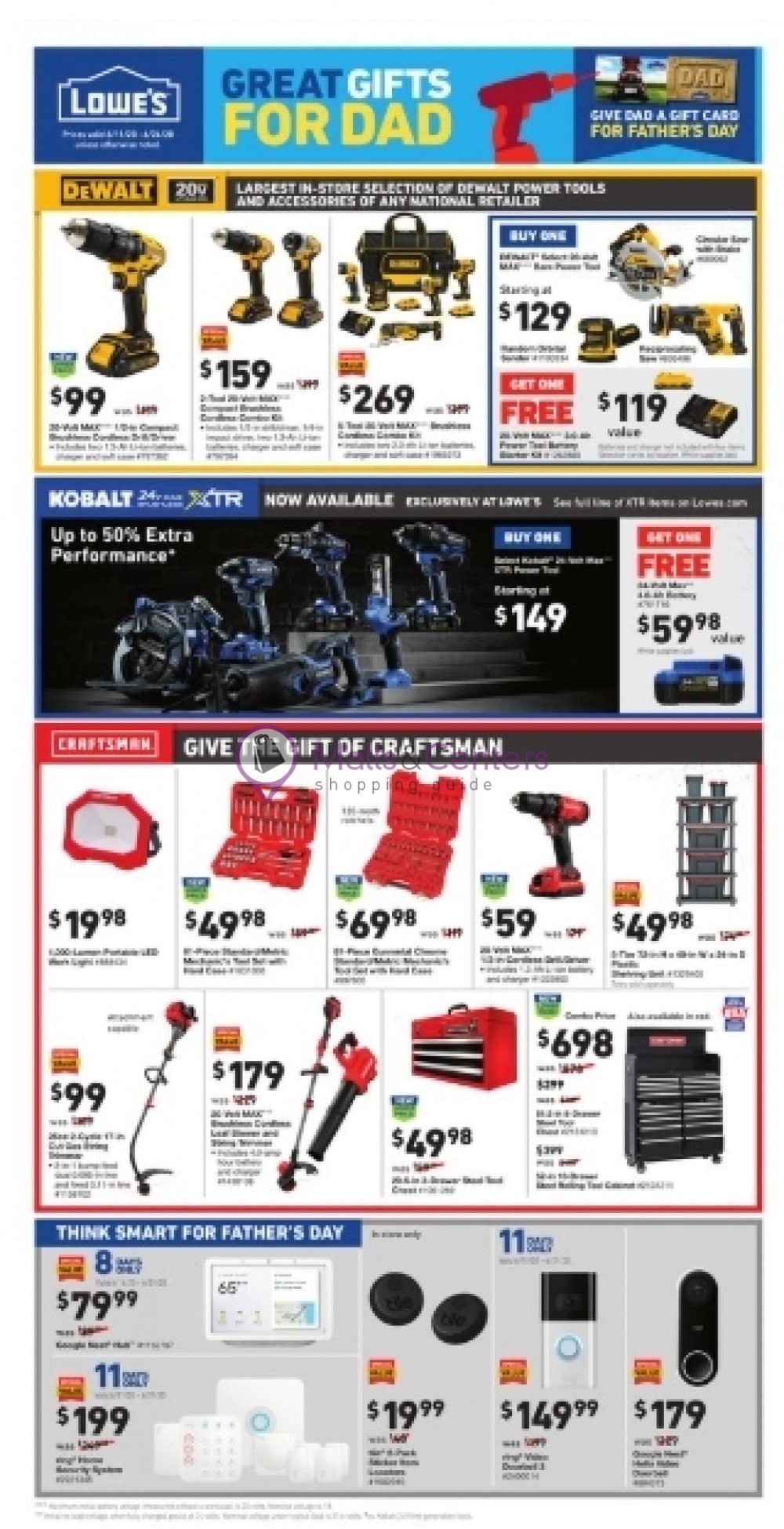 Lowe's Weekly ad valid from 06/11/2020 to 06/24/2020 MallsCenters