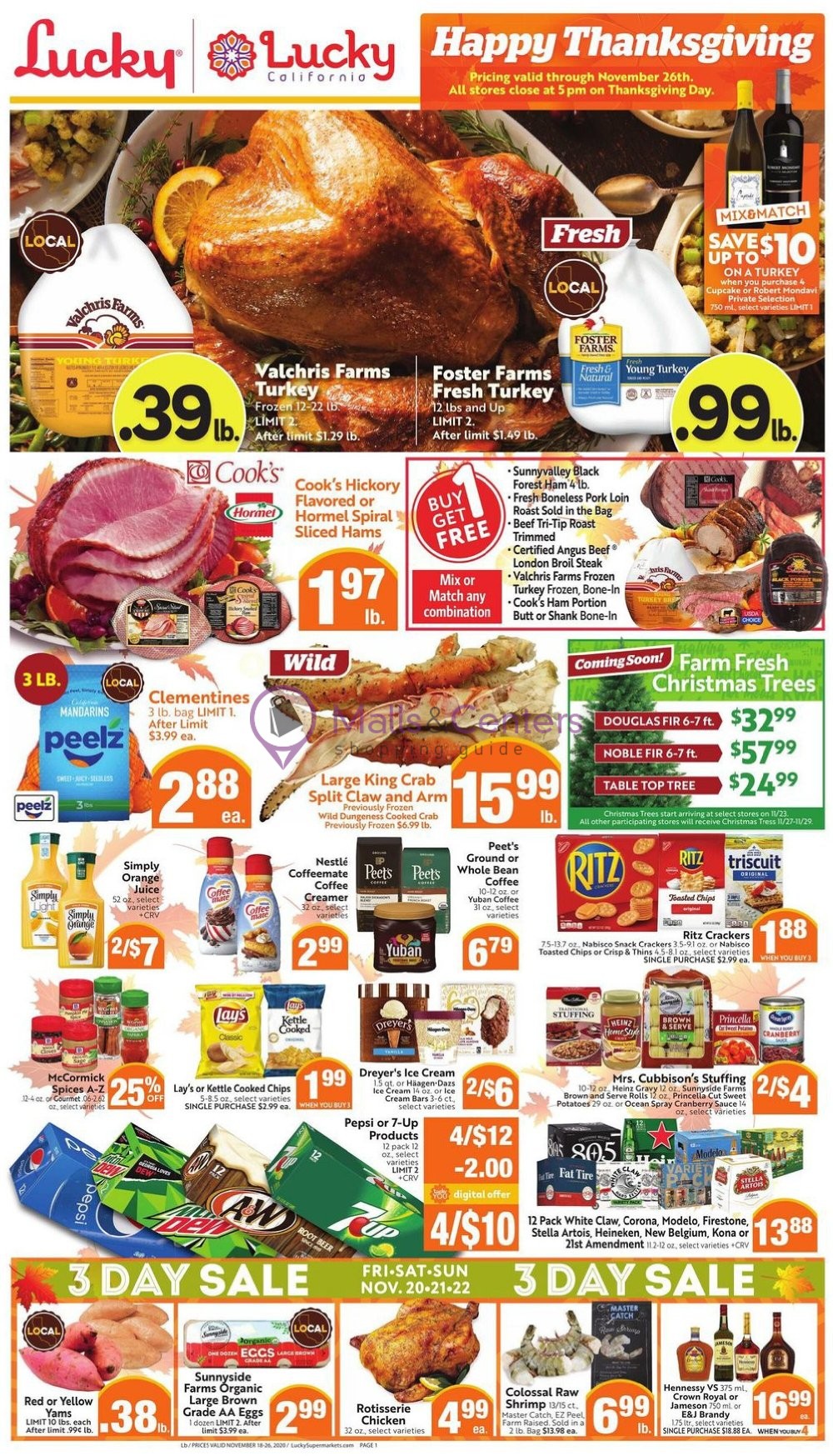 Lucky Supermarkets Weekly ad valid from 11/18/2020 to 11/26/2020