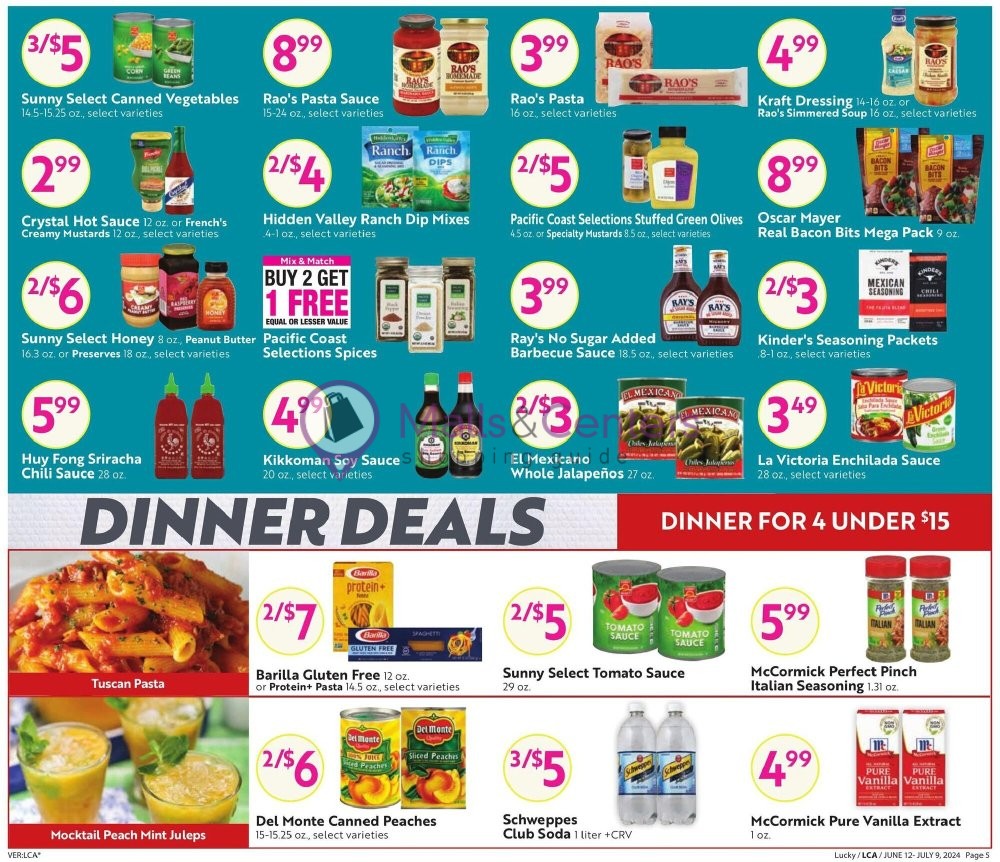 Weekly ad for Lucky Supermarkets valid: 06/12/2024 - 07/09/2024, page 5