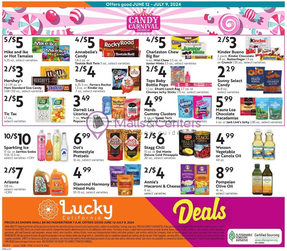 Weekly ad for Lucky Supermarkets valid: 06/12/2024 - 07/09/2024, page 8