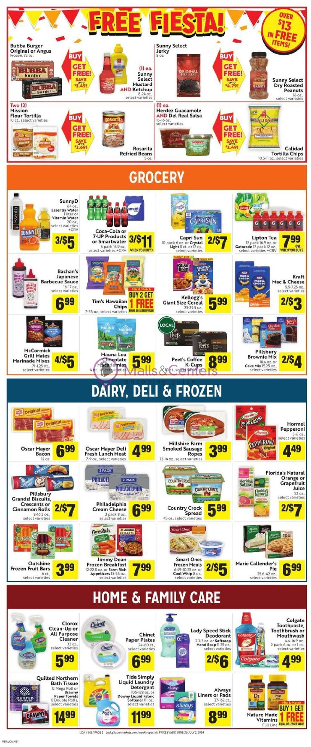 Weekly ad for Lucky Supermarkets valid: 06/26/2024 - 07/02/2024, page 2