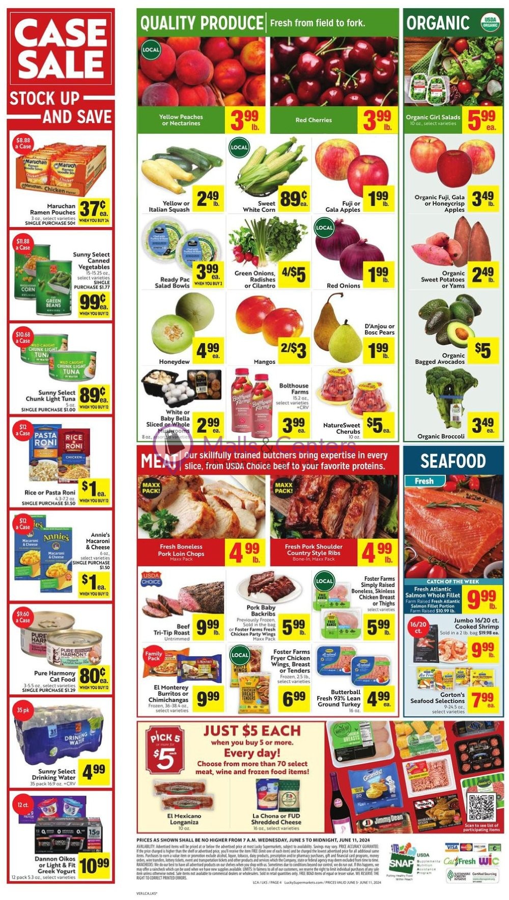 Weekly ad for Lucky Supermarkets valid: 06/05/2024 - 06/11/2024, page 6