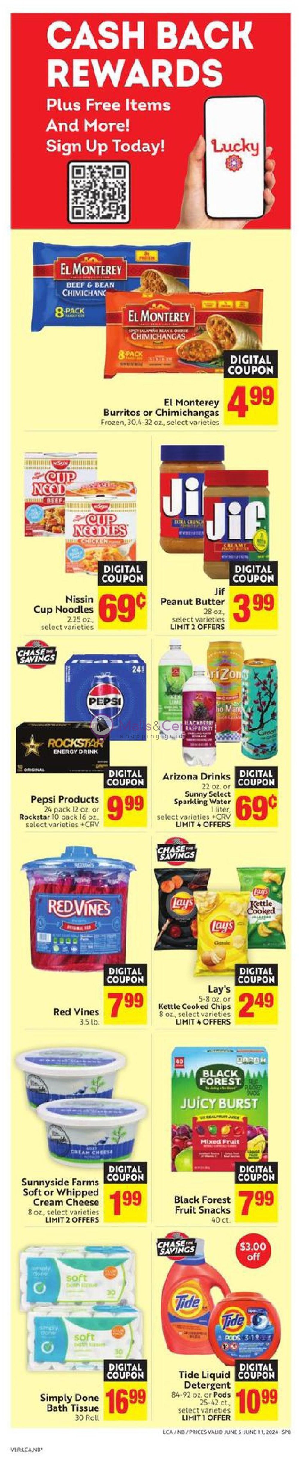 Weekly ad for Lucky Supermarkets valid: 06/05/2024 - 06/11/2024, page 8