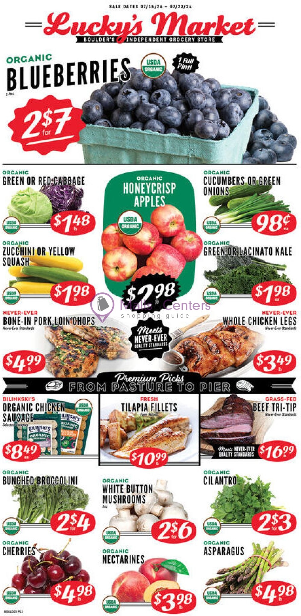 Weekly ad for Lucky's Market valid: 07/13/2026 - 07/19/2026, page 1