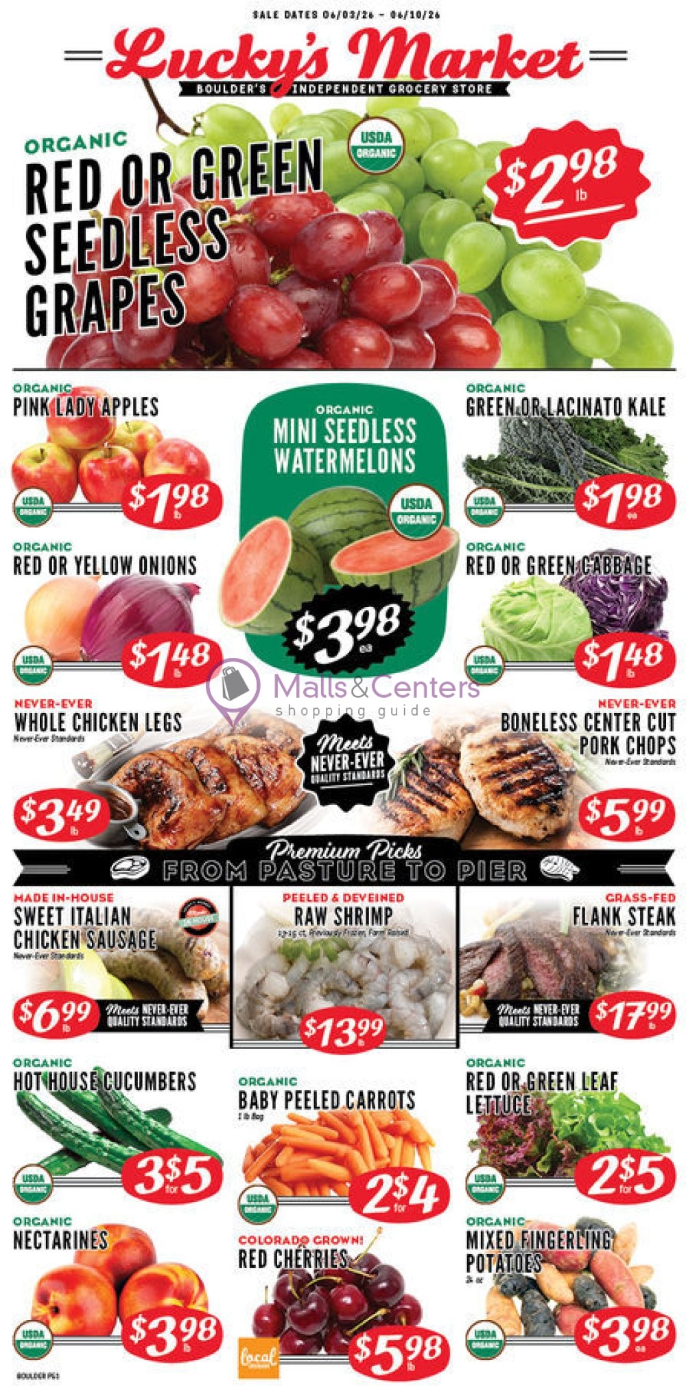 Weekly ad for Lucky's Market valid: 06/01/2026 - 06/07/2026, page 1