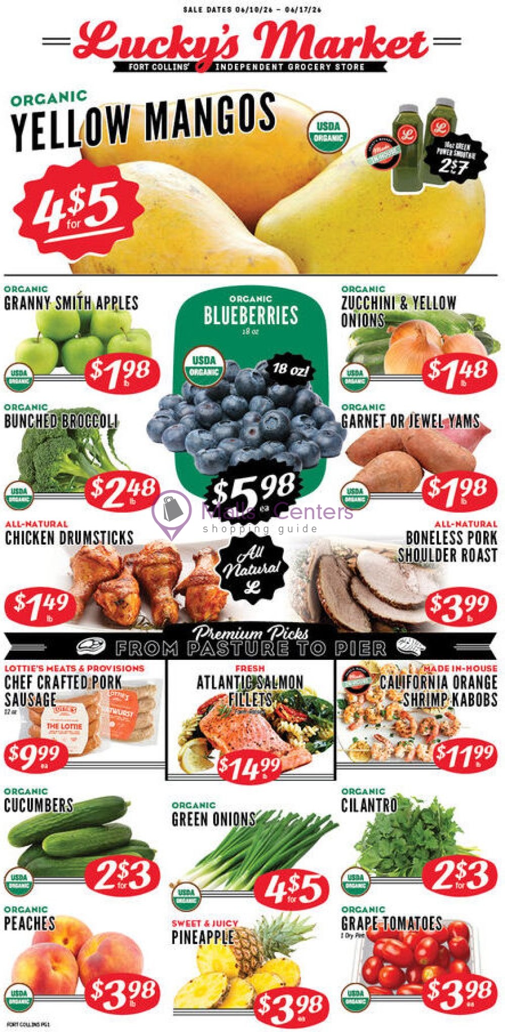 Weekly ad for Lucky's Market valid: 06/10/2026 - 06/16/2026, page 1