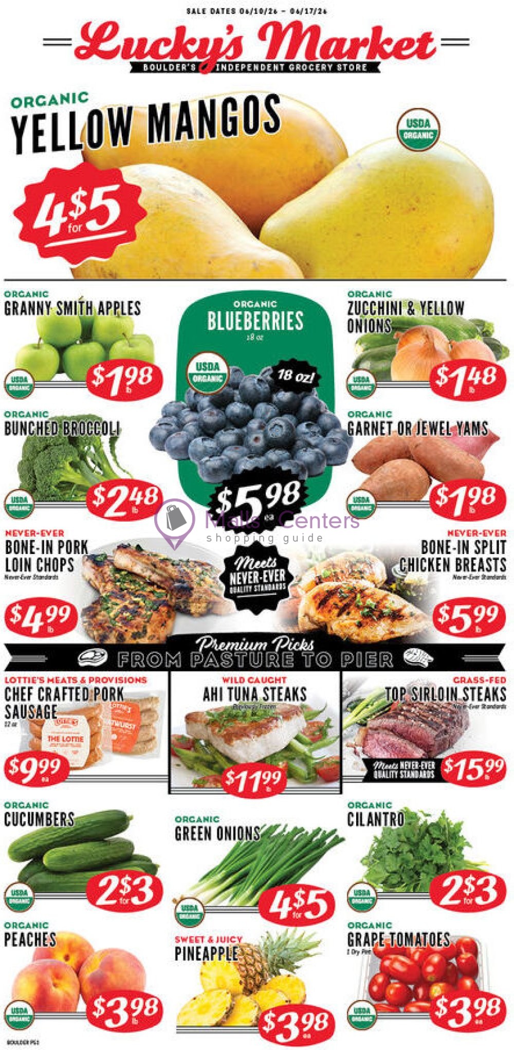 Weekly ad for Lucky's Market valid: 06/14/2026 - 06/21/2026, page 1