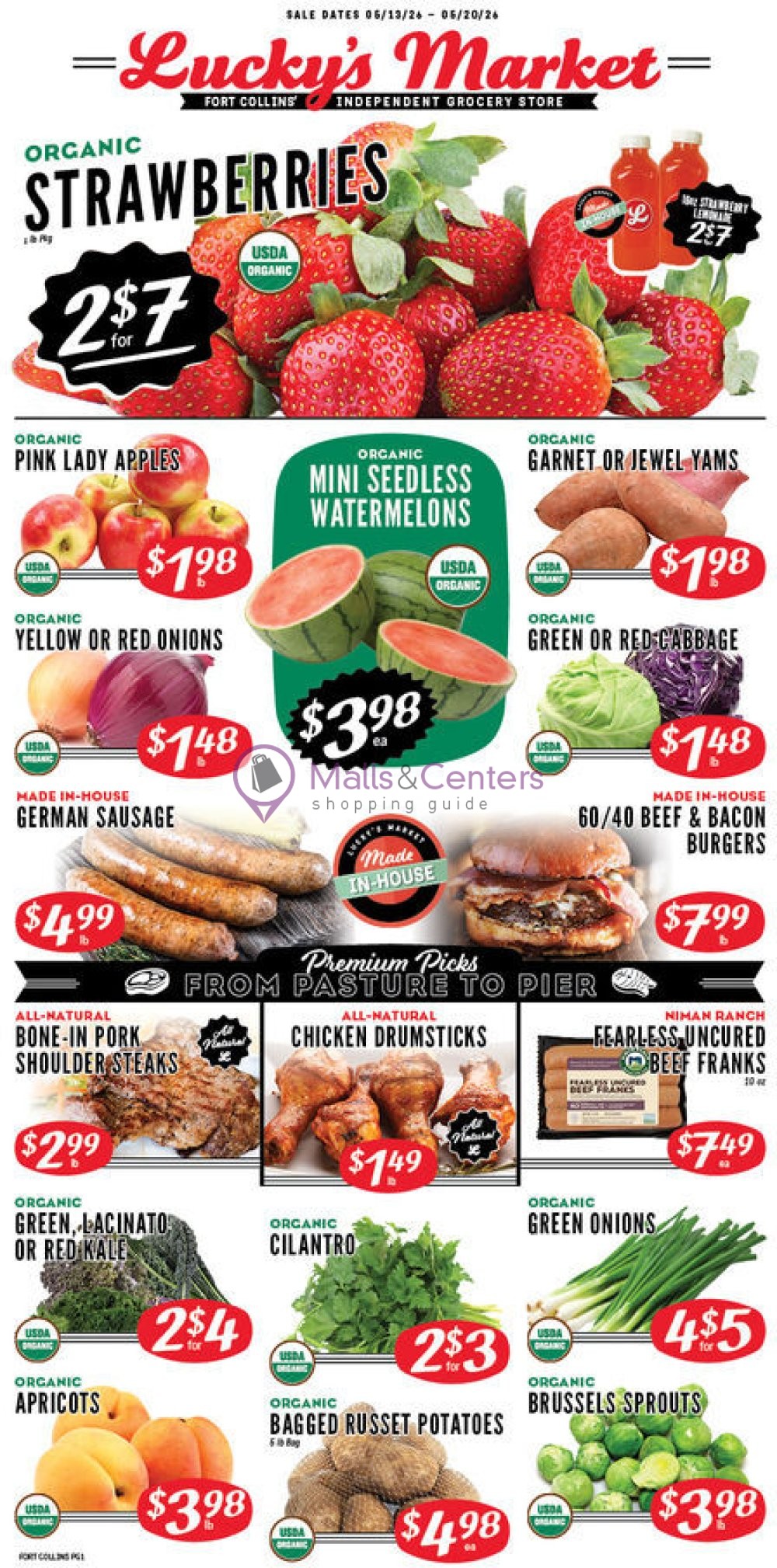 Weekly ad for Lucky's Market valid: 05/13/2026 - 05/19/2026, page 1