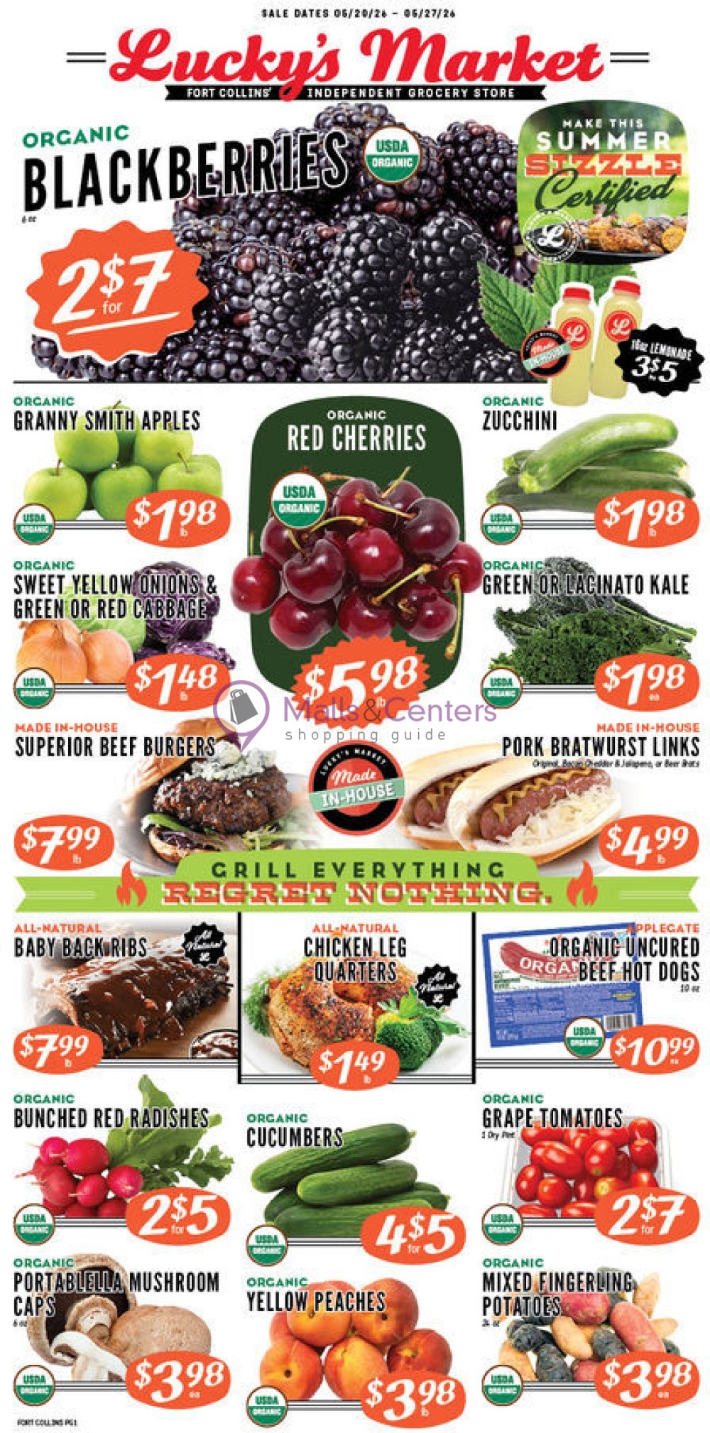 Weekly ad for Lucky's Market valid: 05/17/2026 - 05/21/2026, page 1