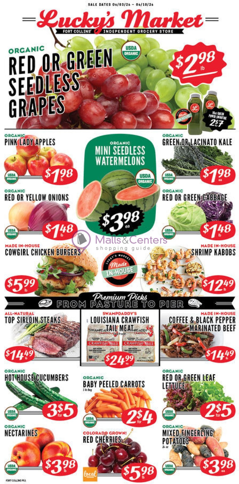 Weekly ad for Lucky's Market valid: 05/26/2026 - 06/01/2026, page 1