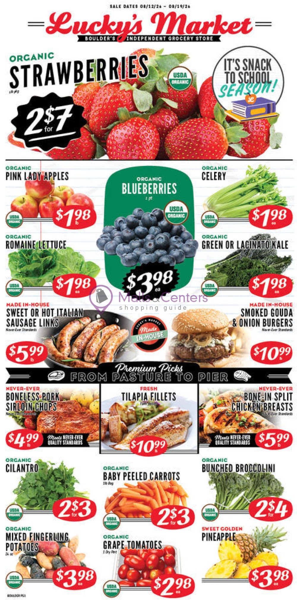 Weekly ad for Lucky's Market valid: 09/12/2026 - 09/19/2026, page 1