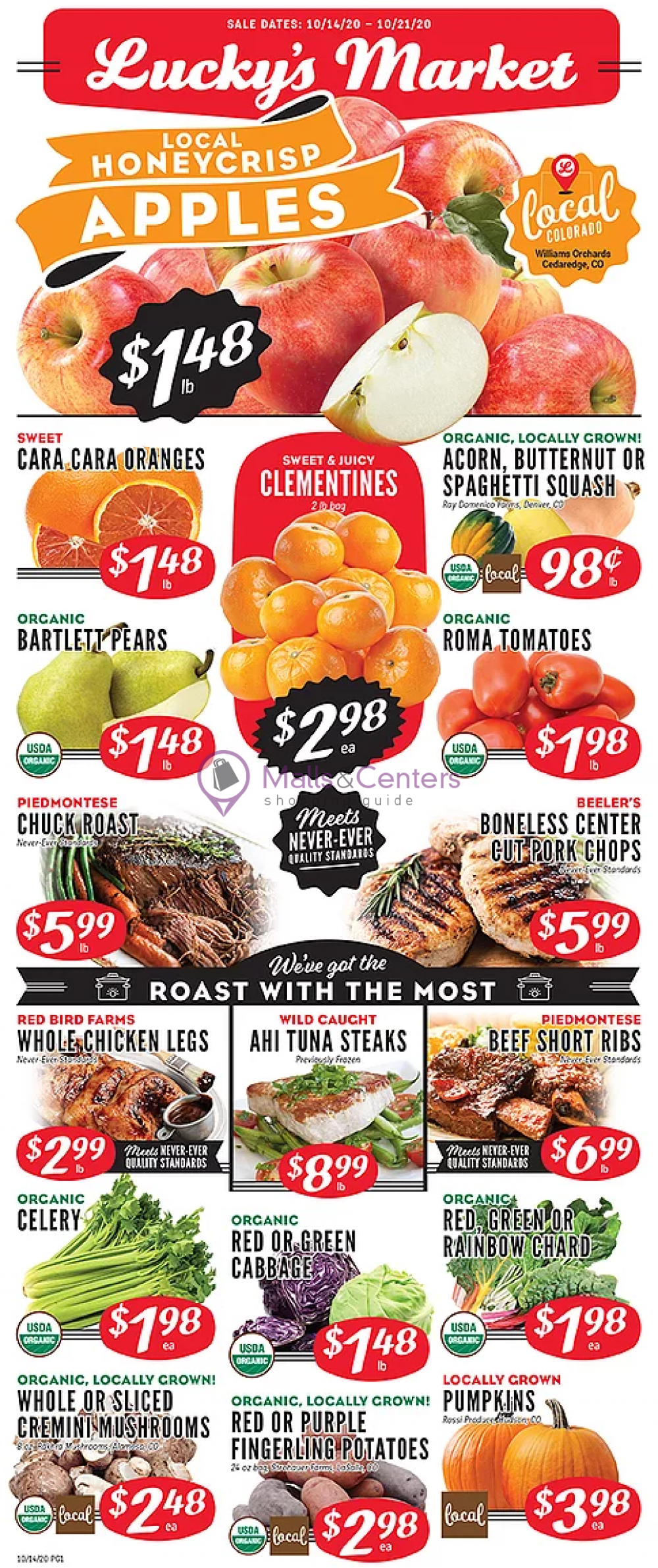 Lucky's Market Weekly ad valid from 10/14/2020 to 10/21/2020 MallsCenters