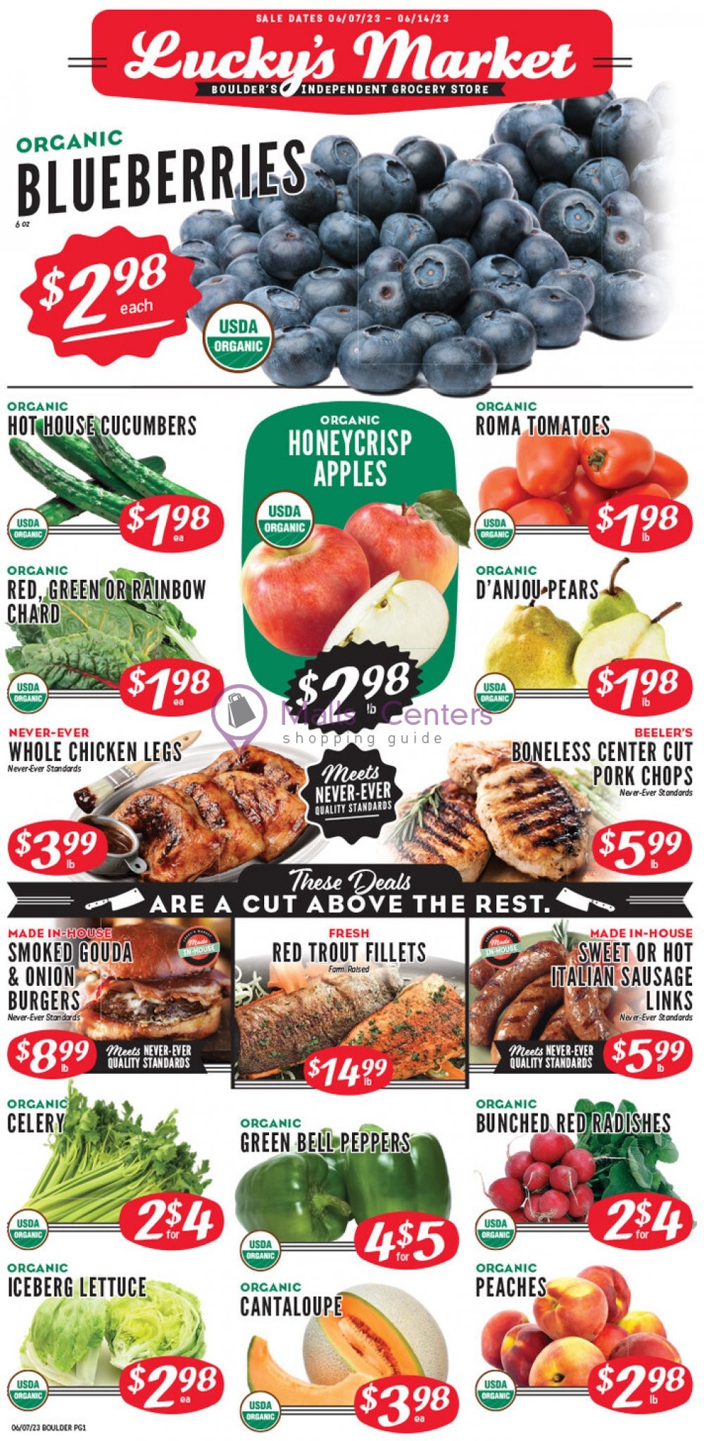 Lucky's Market Weekly ad valid from 06/08/2023 to 06/14/2023 MallsCenters