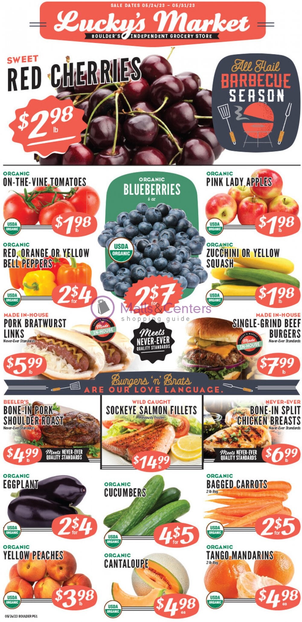 Lucky's Market Weekly ad valid from 05/25/2023 to 05/31/2023 MallsCenters